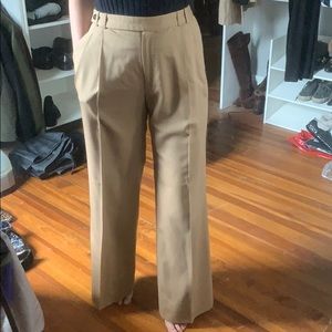 Silk lined dress pants
